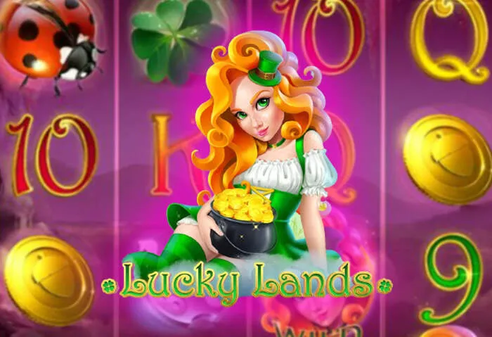 Jogue Rainbet Slots: mulher animada jogando os melhores jogos de slot online.